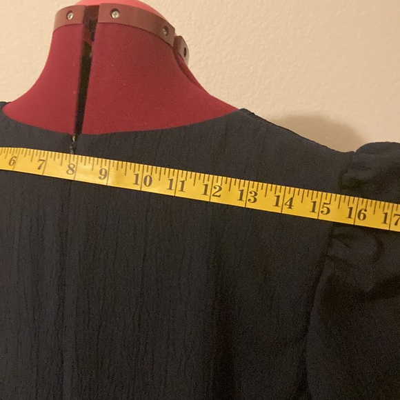 Joseph Ribkoff Size 16 navy blue long sleeves dress with lining Made in Bulgaria - Picture 5 of 10